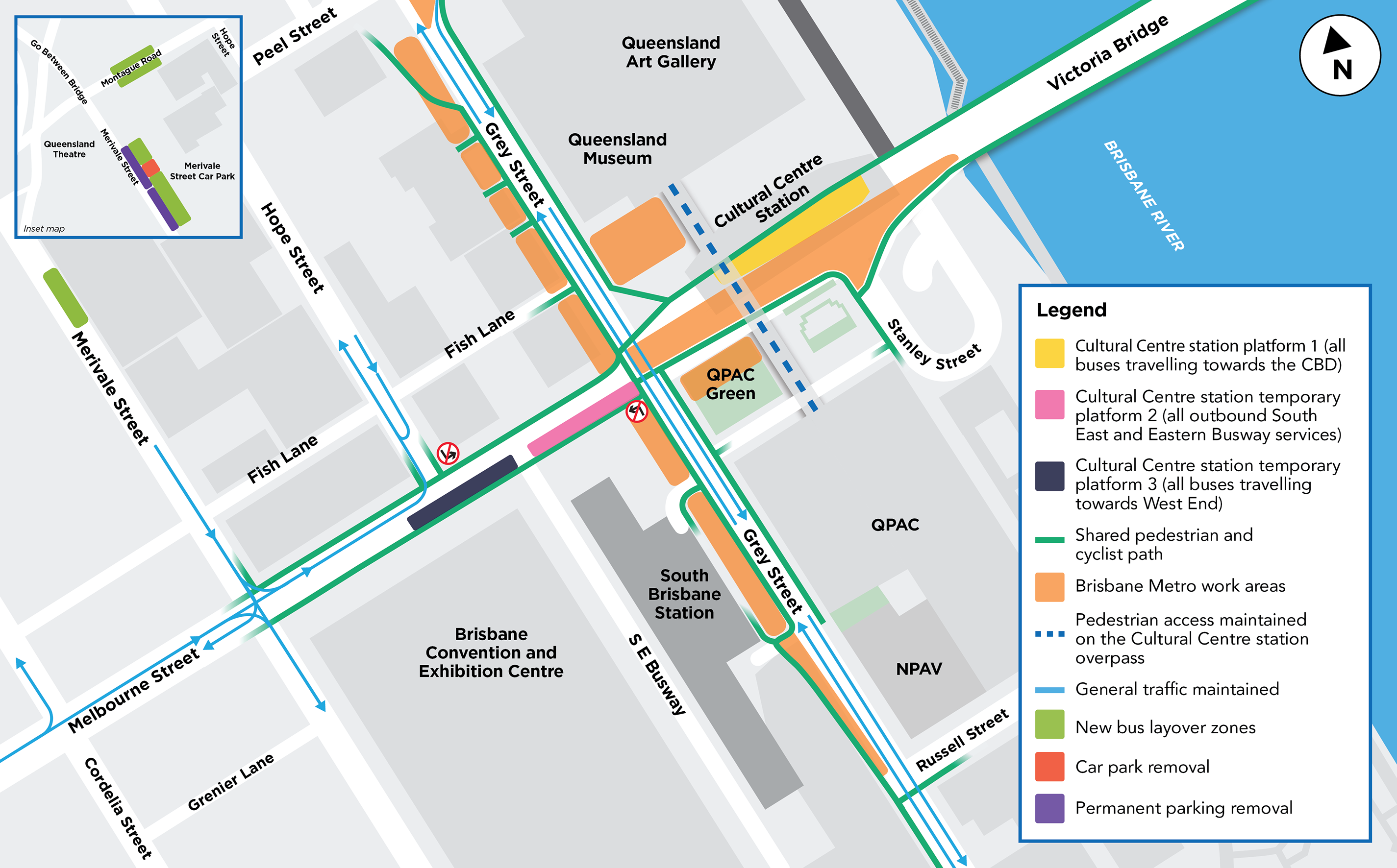 Brisbane Metro construction updates | Brisbane City Council