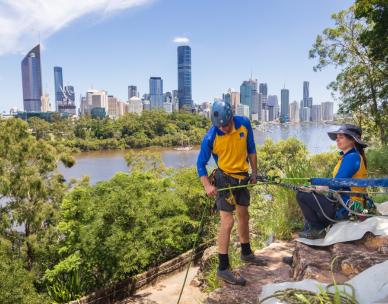 Abseiling