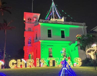 Bands in Parks - Government House Christmas Lights