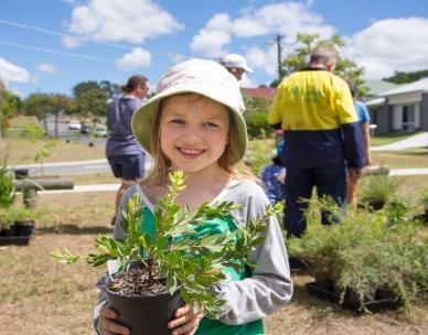 Aspley community street tree planting