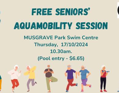 Free seniors aquamobility session