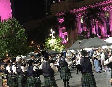 Bands in Parks - Pipers in the Square