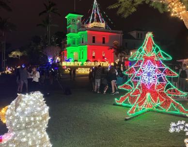 Bands in Parks: Government House Christmas Lights