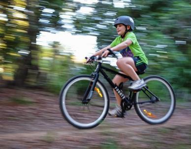 Kids bike skills at BICP opening event