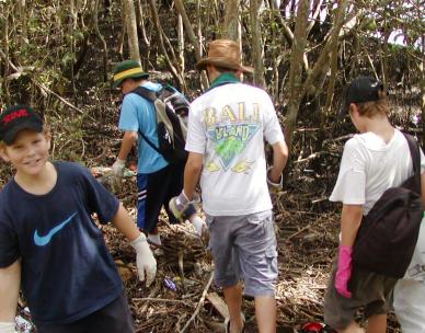 Bush Kindy - Clean Up Australia Day