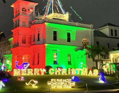 Bands in Parks - Government House Christmas Lights