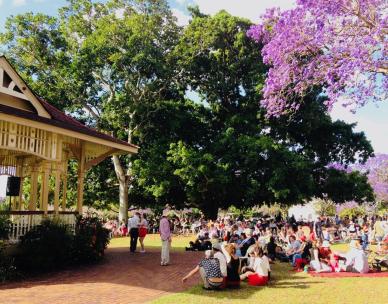 Bands in Parks - Jacarandas and Jazz