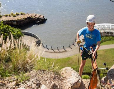 Abseiling