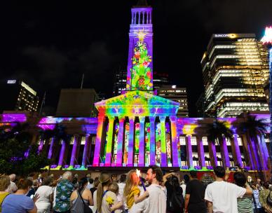 City Hall Lights