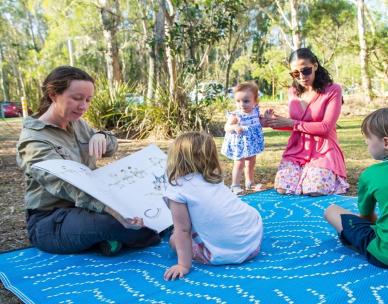 Bush Kindy: Library stories and rhymes