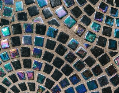 Makerspace for adults: Stained glass mosaic