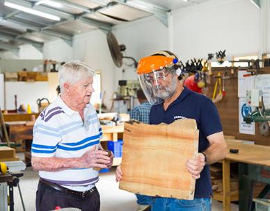 men shed