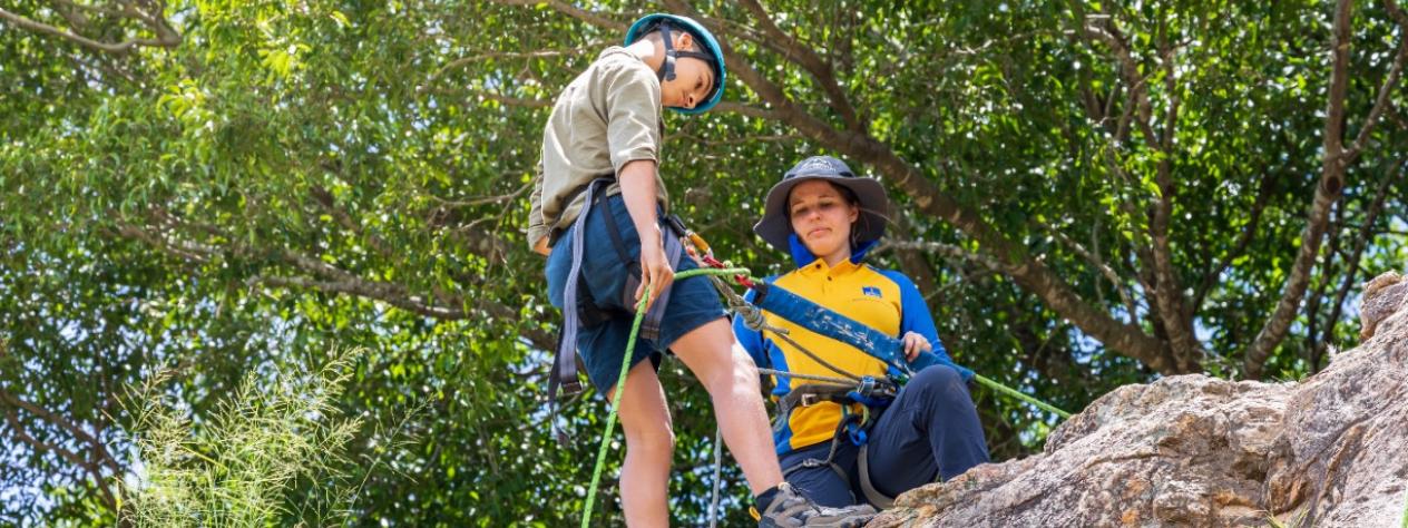 Abseiling