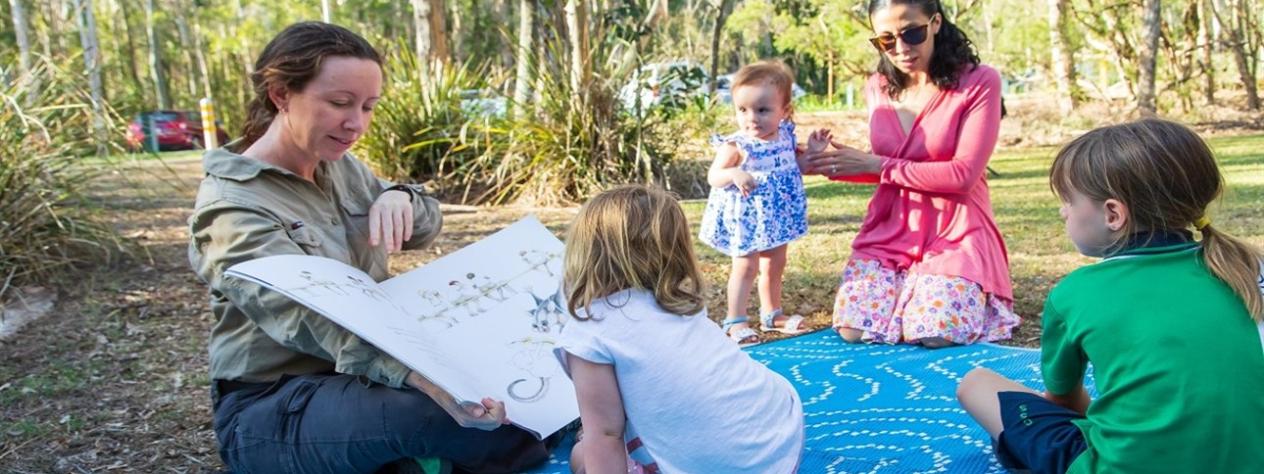 Bush Kindy: Library stories and rhymes