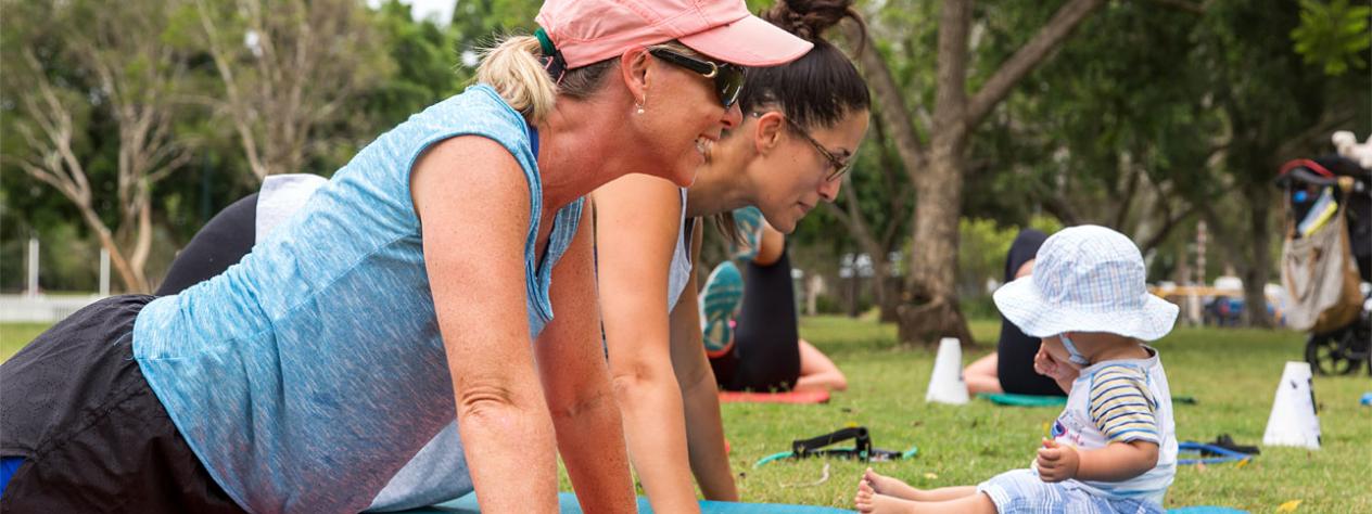 Mums and bubs yoga