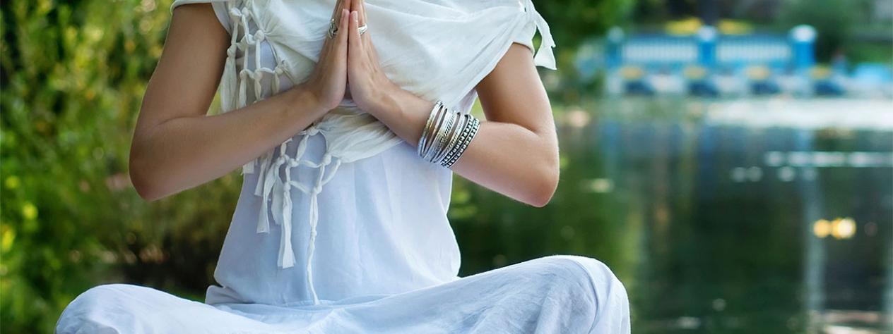 Yoga in the wetlands