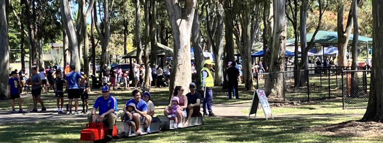 Bands in Parks: Community Train Day