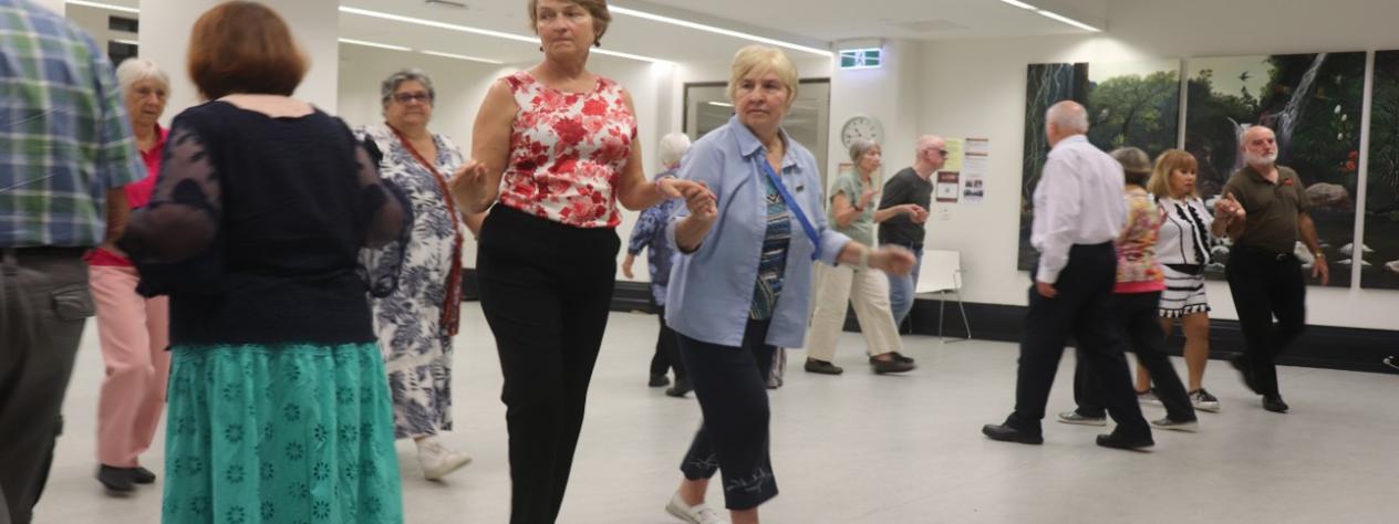 50 Plus: Square dancing