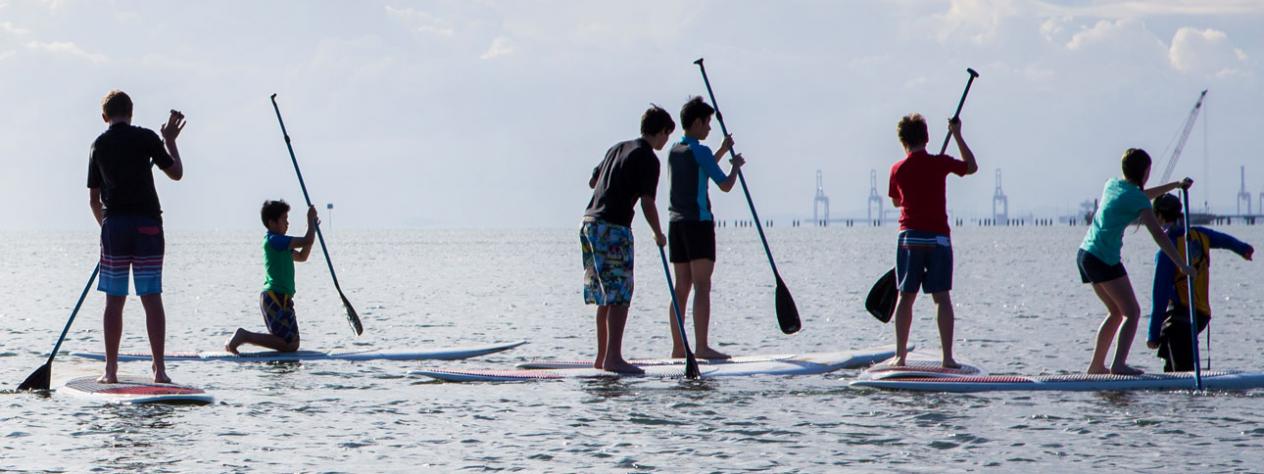 Stand-up paddle boarding