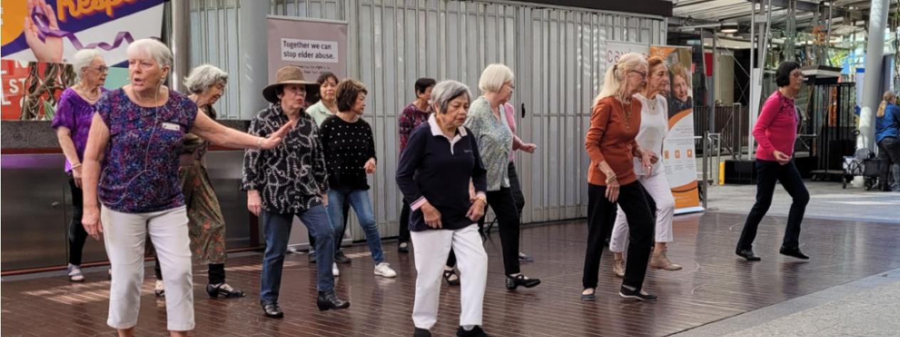 50 Plus: Line dancing