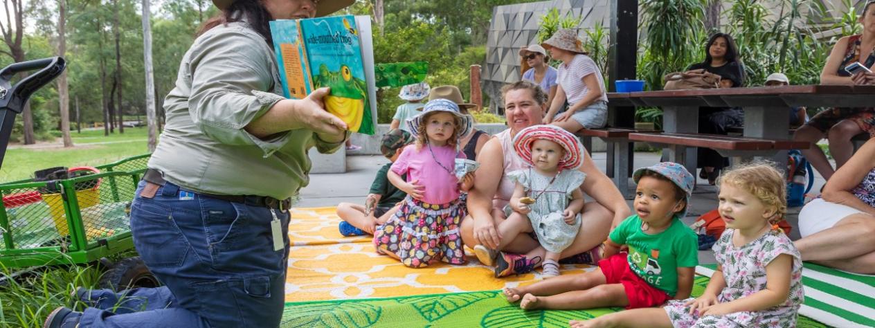 Bush Kindy: Library Stories and Rhymes