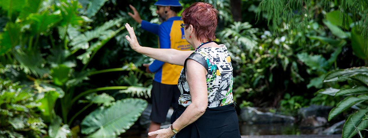 Tai Chi Qigong in the park