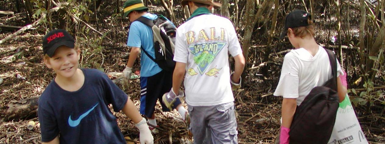 Bush Kindy - Clean Up Australia Day