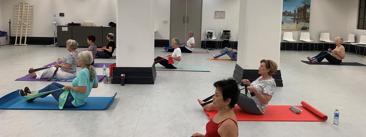 50 Plus: Pilates  Brisbane City Council