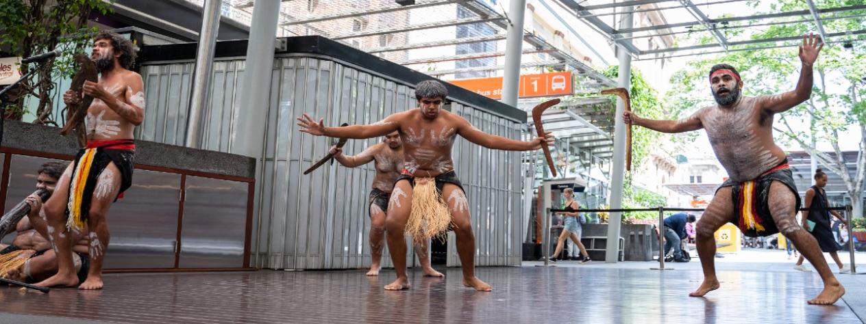 Gathering presents Nunukul Yuggera Aboriginal Dancers