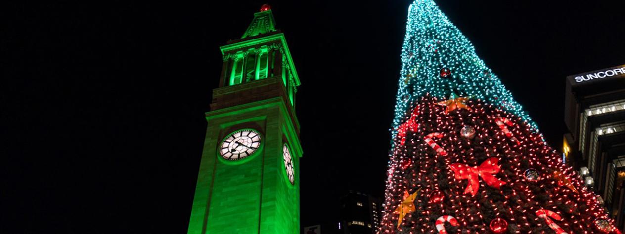 Brisbane City Christmas Tree