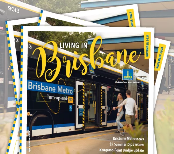 Living in Brisbane November edition cover image